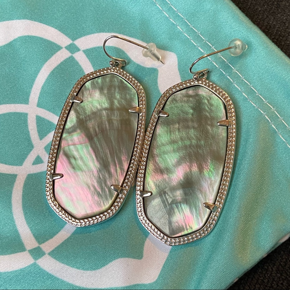 Kendra Scott Black Pearl Danielle Earrings